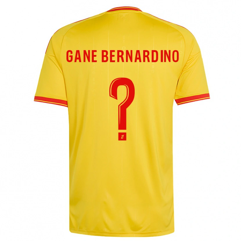 Danxen Kinder Nathanaël Gane Bernardino #0 Gold Orange Rot Heimtrikot Trikot 2026/27 T-Shirt Schweiz
