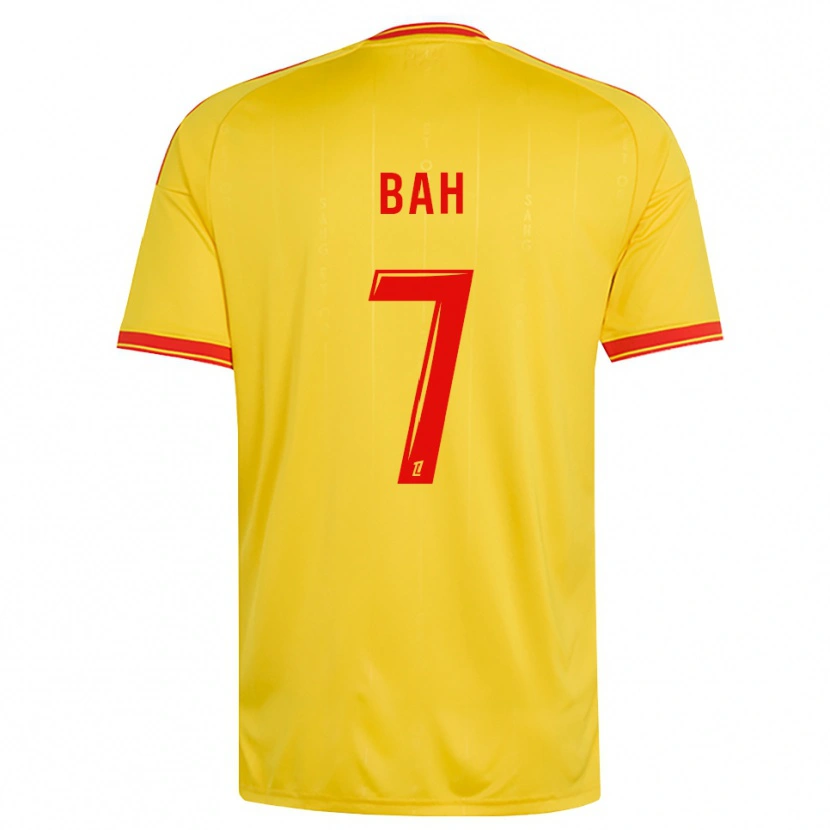 Danxen Kinder Alpha Bah #7 Gold Orange Rot Heimtrikot Trikot 2026/27 T-Shirt Schweiz