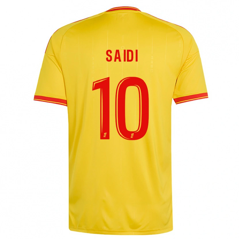 Danxen Kinder Kahissa Saïdi #10 Gold Orange Rot Heimtrikot Trikot 2026/27 T-Shirt Schweiz
