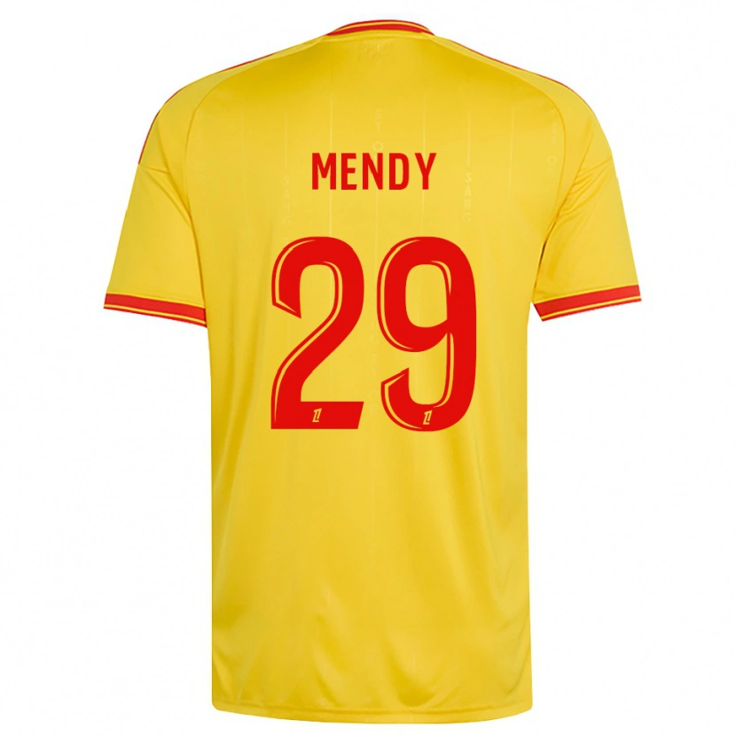Danxen Kinder Noëlie Mendy #29 Gold Orange Rot Heimtrikot Trikot 2026/27 T-Shirt Schweiz