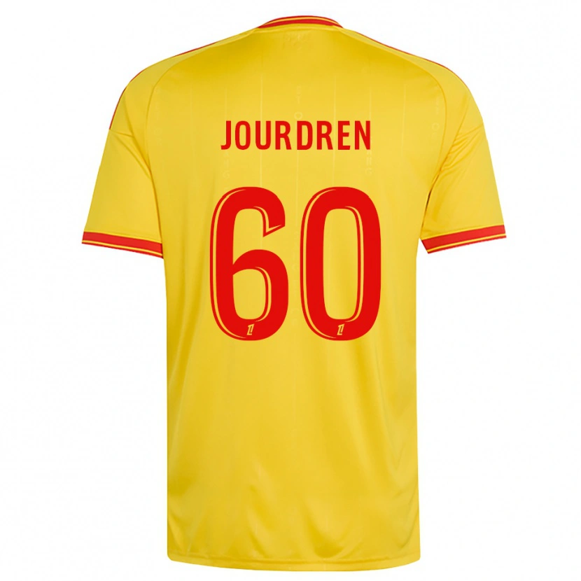 Danxen Kinder Ilan Jourdren #60 Gold Orange Rot Heimtrikot Trikot 2026/27 T-Shirt Schweiz