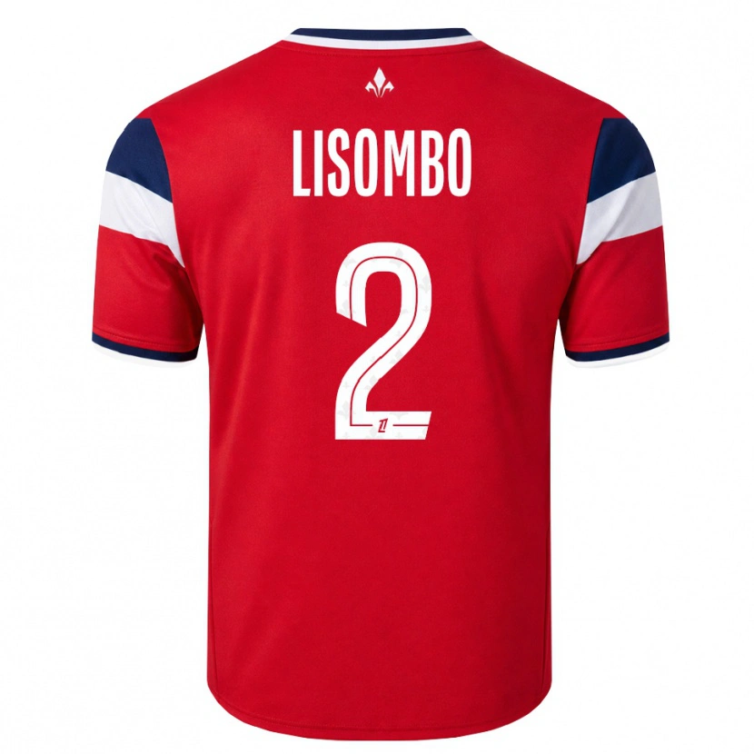 Danxen Kinder Lougy Lisombo #2 Rot Weiß Königsblau Heimtrikot Trikot 2026/27 T-Shirt Schweiz