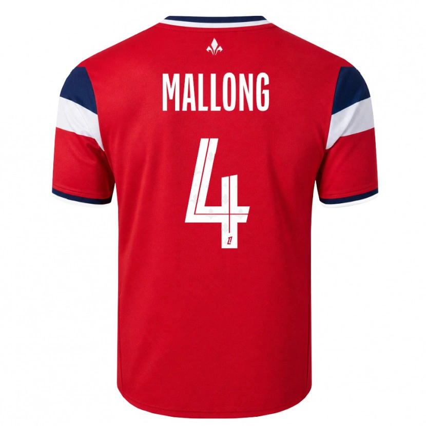 Danxen Kinder Raphaël Mallong #4 Rot Weiß Königsblau Heimtrikot Trikot 2026/27 T-Shirt Schweiz