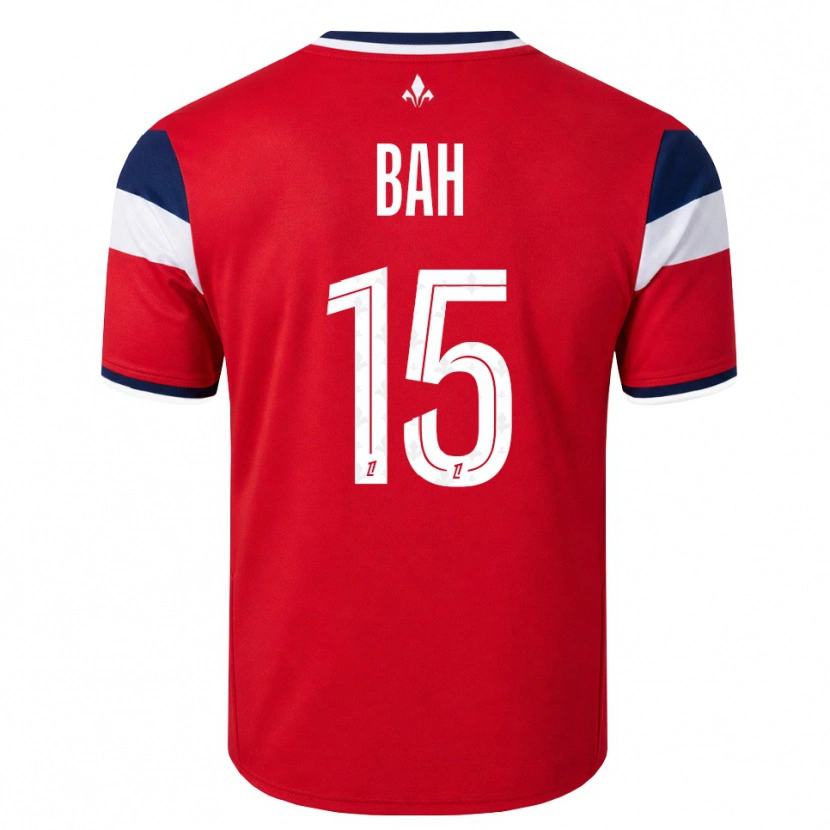 Danxen Kinder Oury Bah #15 Rot Weiß Königsblau Heimtrikot Trikot 2026/27 T-Shirt Schweiz