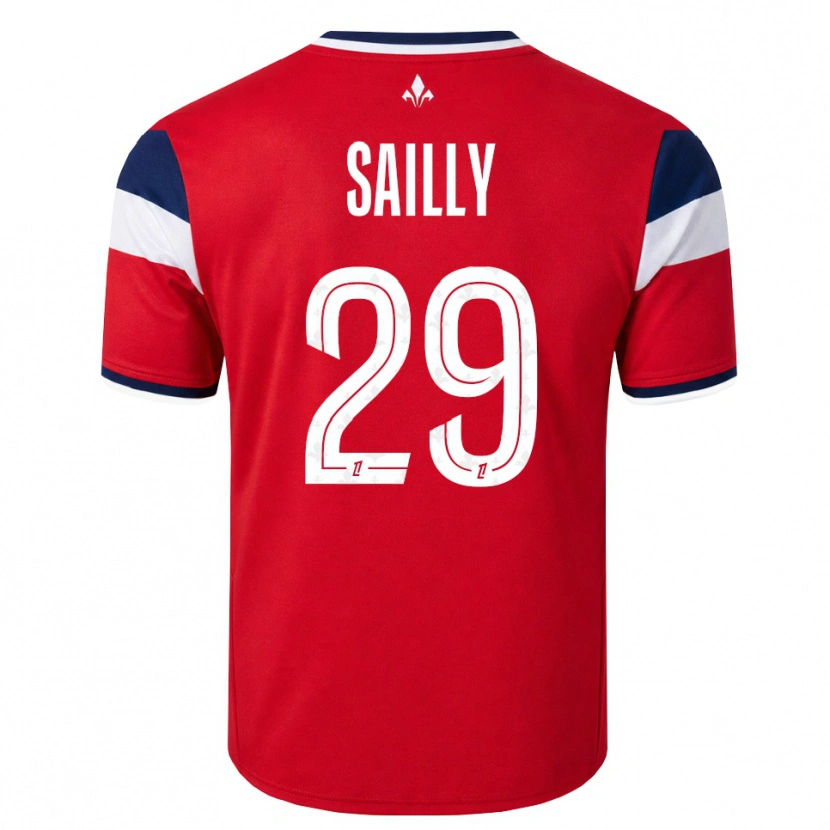 Danxen Kinder Charlotte Sailly #29 Rot Weiß Königsblau Heimtrikot Trikot 2026/27 T-Shirt Schweiz