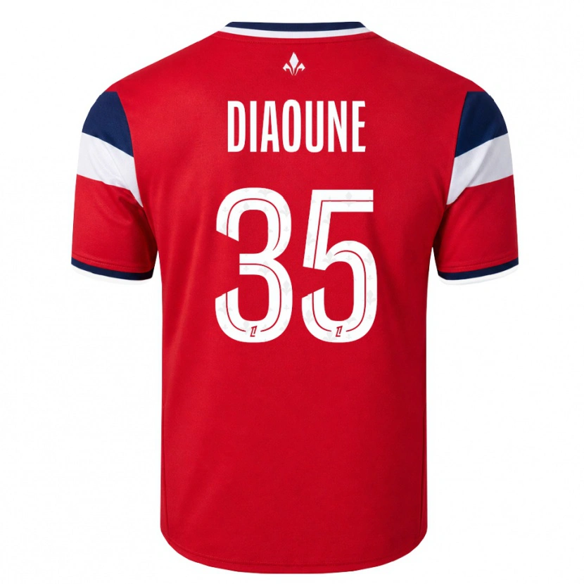 Danxen Kinder Soriba Diaoune #35 Rot Weiß Königsblau Heimtrikot Trikot 2026/27 T-Shirt Schweiz