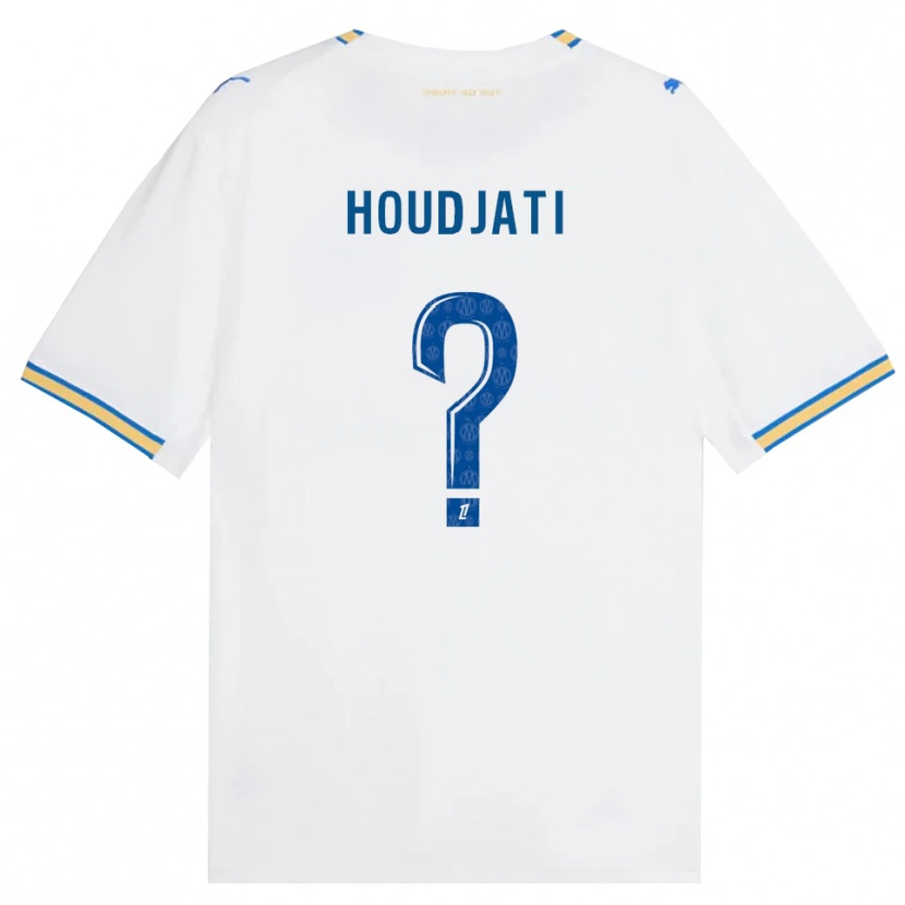 Danxen Kinder Naïm Houdjati #0 Dodgerblau Weiß Heimtrikot Trikot 2026/27 T-Shirt Schweiz