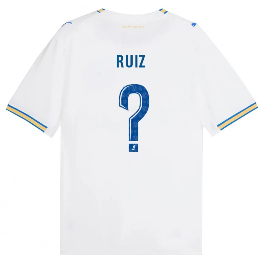Danxen Kinder Pedro Ruiz #0 Dodgerblau Weiß Heimtrikot Trikot 2026/27 T-Shirt Schweiz
