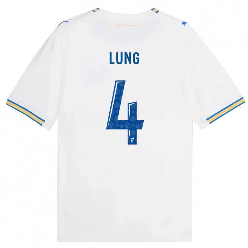 Danxen Kinder Sacha Lung #4 Dodgerblau Weiß Heimtrikot Trikot 2026/27 T-Shirt Schweiz