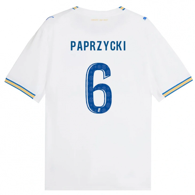 Danxen Kinder Aurore Paprzycki #6 Dodgerblau Weiß Heimtrikot Trikot 2026/27 T-Shirt Schweiz