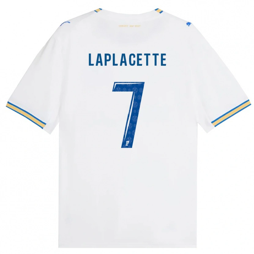 Danxen Kinder Tess Laplacette #7 Dodgerblau Weiß Heimtrikot Trikot 2026/27 T-Shirt Schweiz
