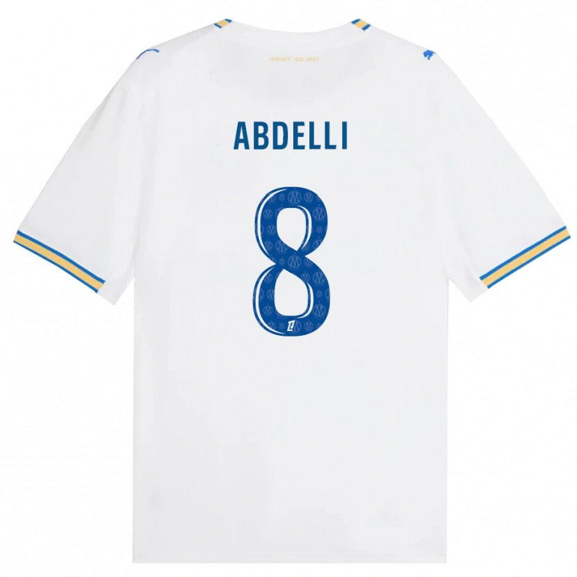 Danxen Kinder Himad Abdelli #8 Dodgerblau Weiß Heimtrikot Trikot 2026/27 T-Shirt Schweiz