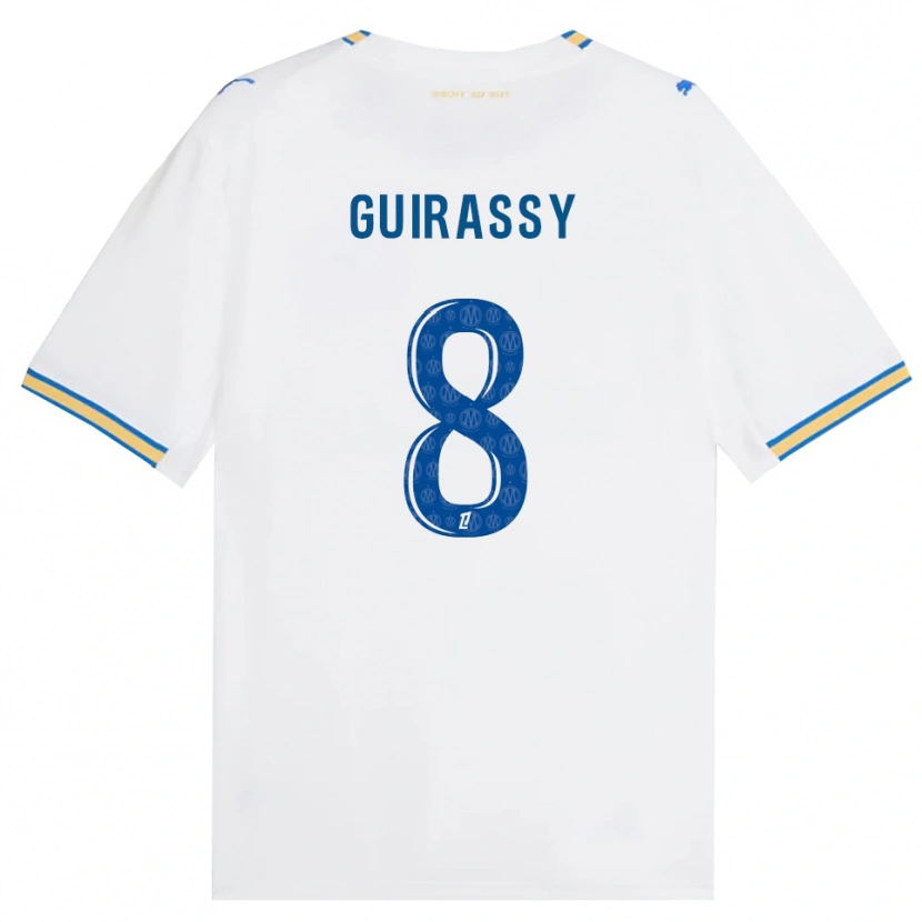 Danxen Kinder Moctar Guirassy #8 Dodgerblau Weiß Heimtrikot Trikot 2026/27 T-Shirt Schweiz