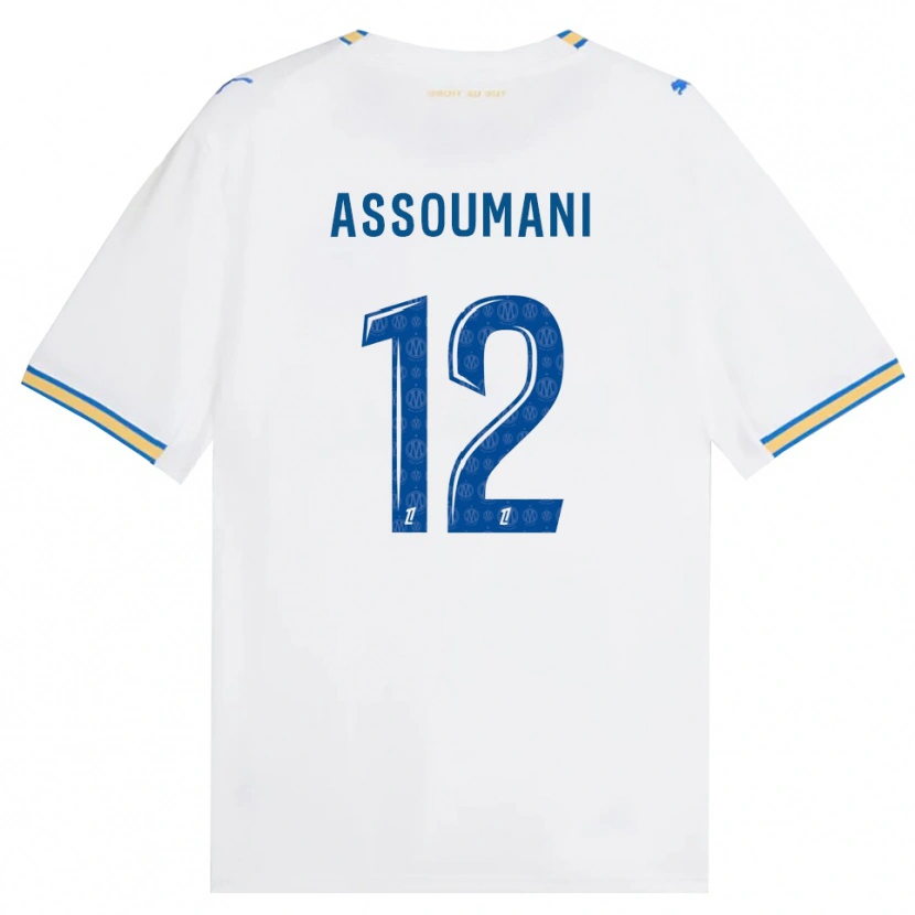 Danxen Kinder Saïfi Assoumani #12 Dodgerblau Weiß Heimtrikot Trikot 2026/27 T-Shirt Schweiz