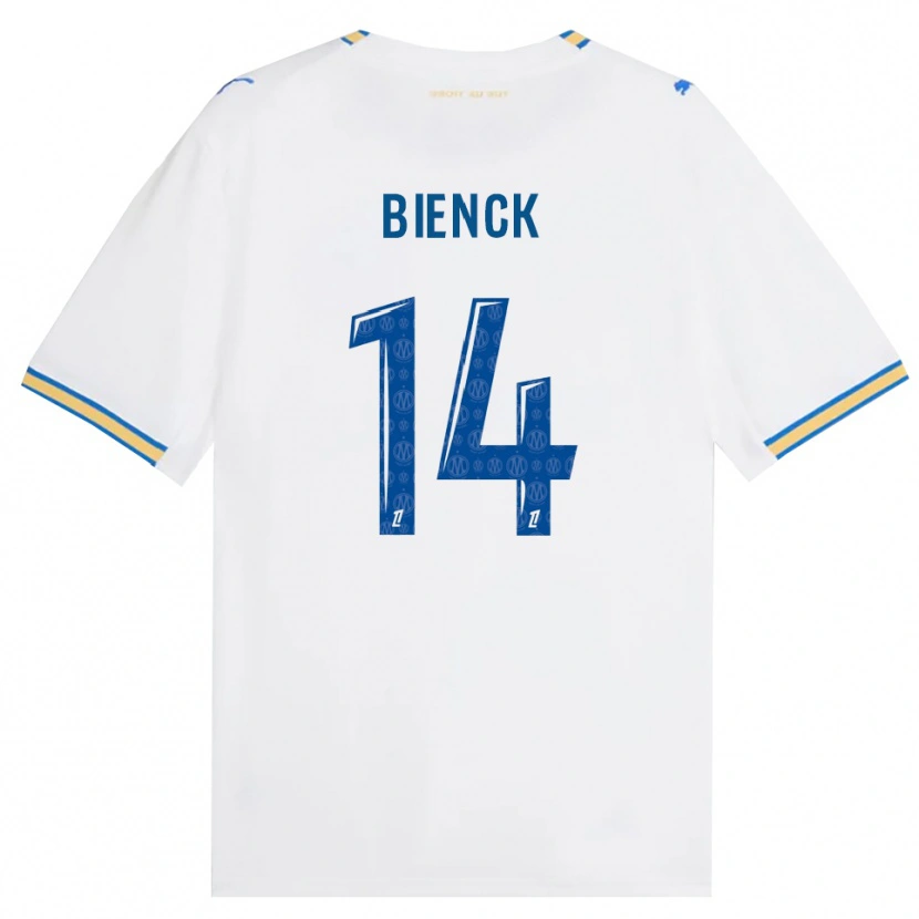 Danxen Kinder Felix Bienck #14 Dodgerblau Weiß Heimtrikot Trikot 2026/27 T-Shirt Schweiz