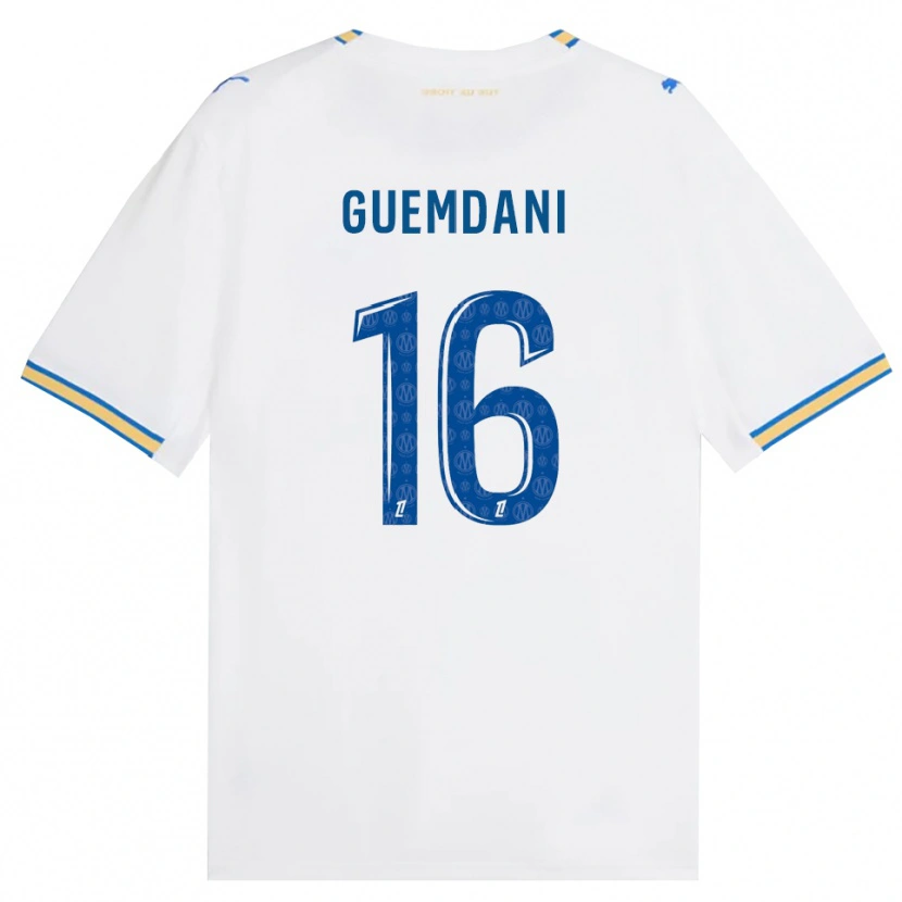Danxen Kinder Ivan Guemdani #16 Dodgerblau Weiß Heimtrikot Trikot 2026/27 T-Shirt Schweiz