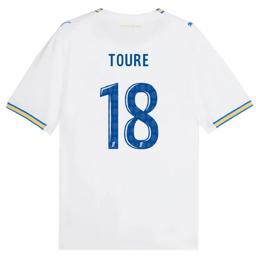 Danxen Kinder Isaak Toure #18 Dodgerblau Weiß Heimtrikot Trikot 2026/27 T-Shirt Schweiz