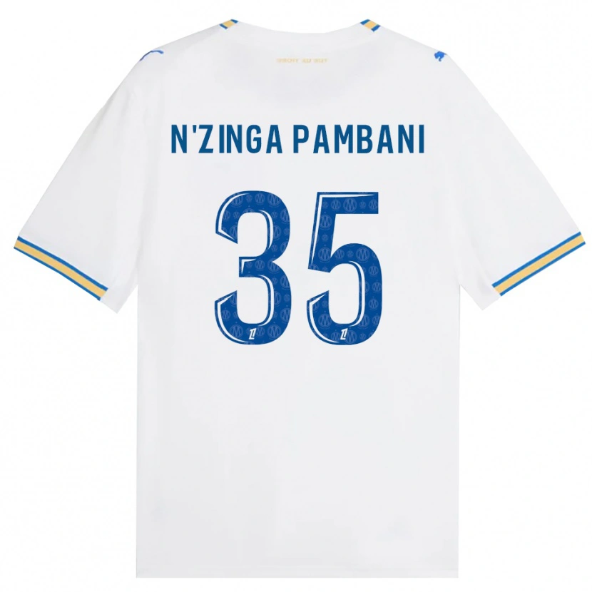 Danxen Kinder Pladi N'zinga Pambani #35 Dodgerblau Weiß Heimtrikot Trikot 2026/27 T-Shirt Schweiz