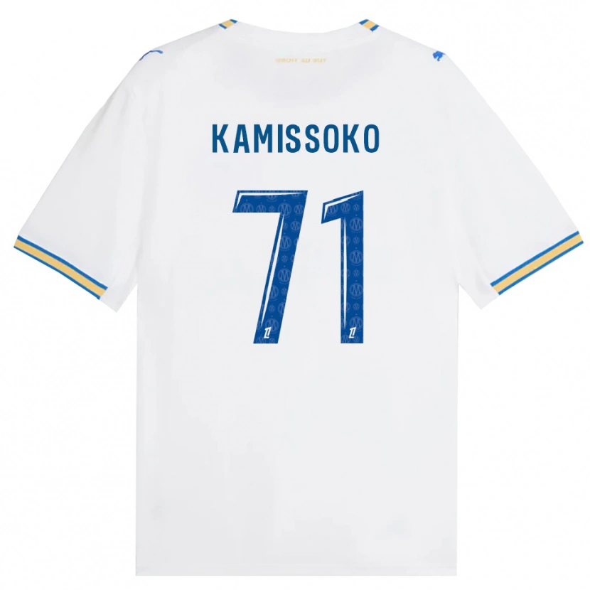 Danxen Kinder Nouhoum Kamissoko #71 Dodgerblau Weiß Heimtrikot Trikot 2026/27 T-Shirt Schweiz