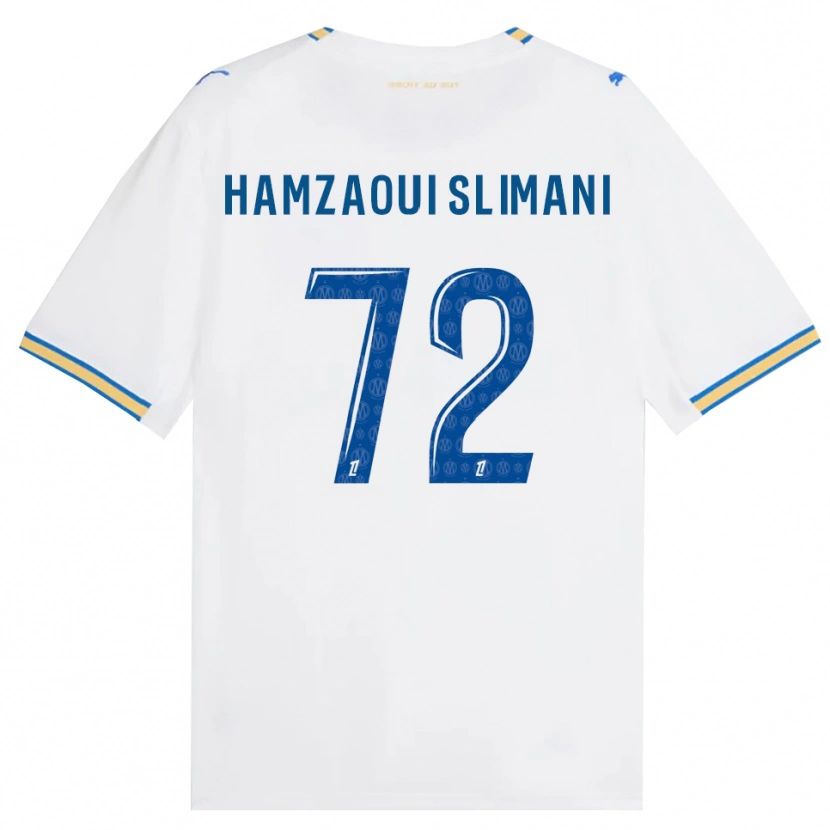 Danxen Kinder Hilan Hamzaoui Slimani #72 Dodgerblau Weiß Heimtrikot Trikot 2026/27 T-Shirt Schweiz