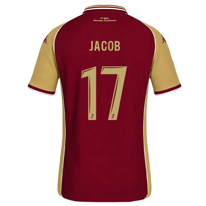 Danxen Kinder Lisa Jacob #17 Goldrute Dunkelrot Heimtrikot Trikot 2026/27 T-Shirt Schweiz