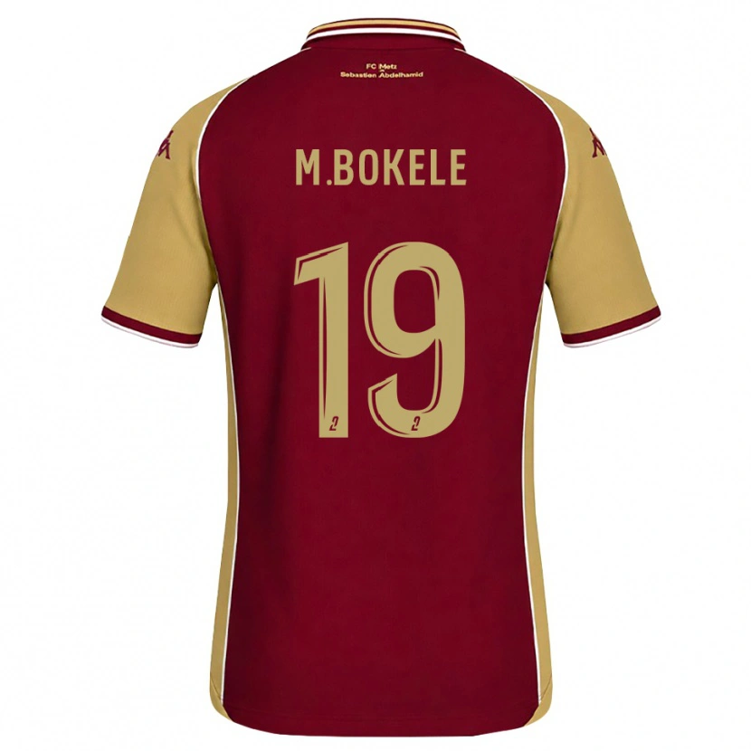 Danxen Kinder Morgan Bokele #19 Goldrute Dunkelrot Heimtrikot Trikot 2026/27 T-Shirt Schweiz