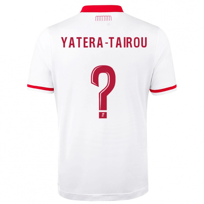 Danxen Kinder Lassana Yatera-Tairou #0 Rot Weiß Heimtrikot Trikot 2026/27 T-Shirt Schweiz