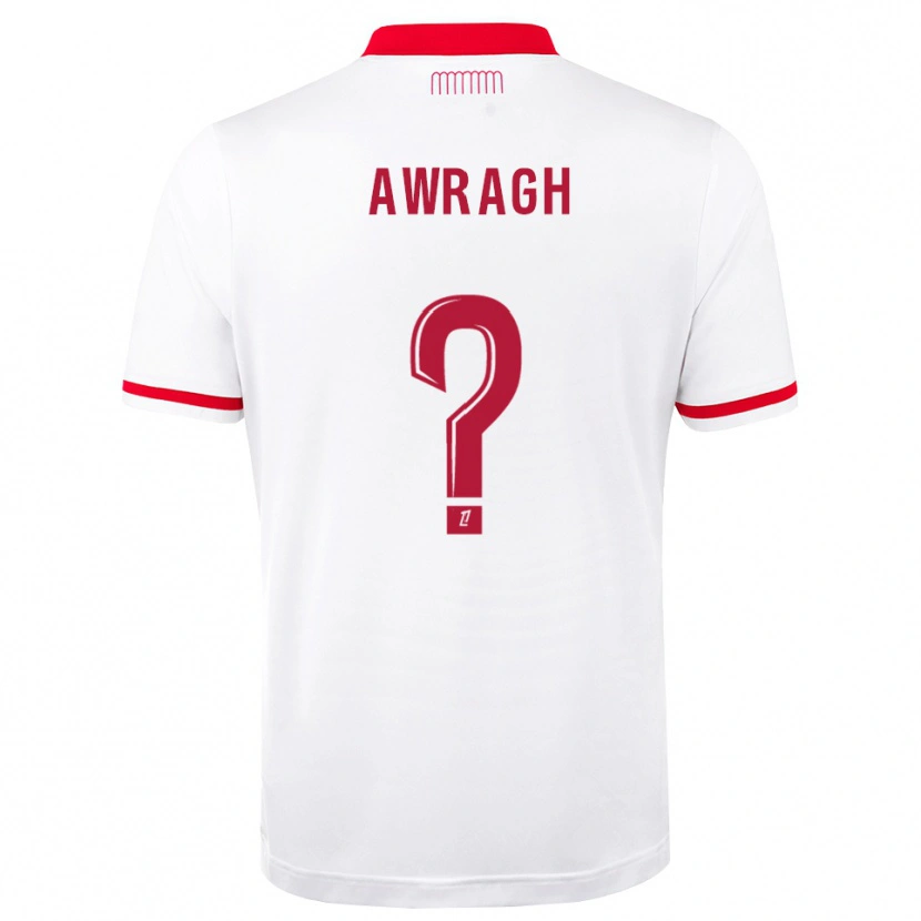 Danxen Kinder Soufian Awragh #0 Rot Weiß Heimtrikot Trikot 2026/27 T-Shirt Schweiz