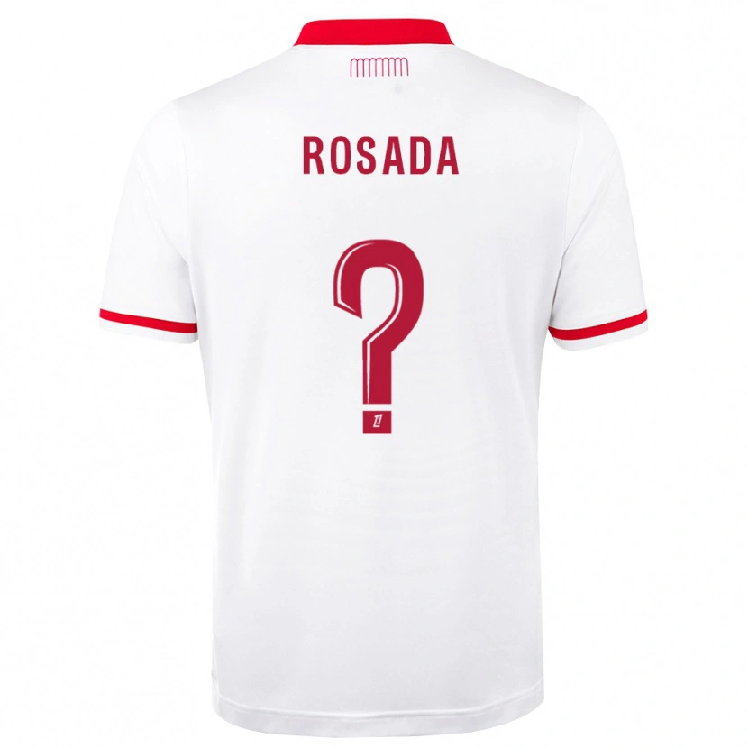 Danxen Kinder Riley Rosada #0 Rot Weiß Heimtrikot Trikot 2026/27 T-Shirt Schweiz