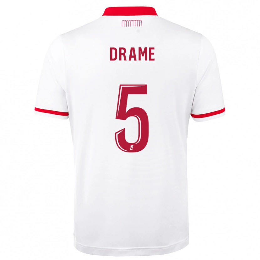 Danxen Kinder Massiremba Dramé #5 Rot Weiß Heimtrikot Trikot 2026/27 T-Shirt Schweiz