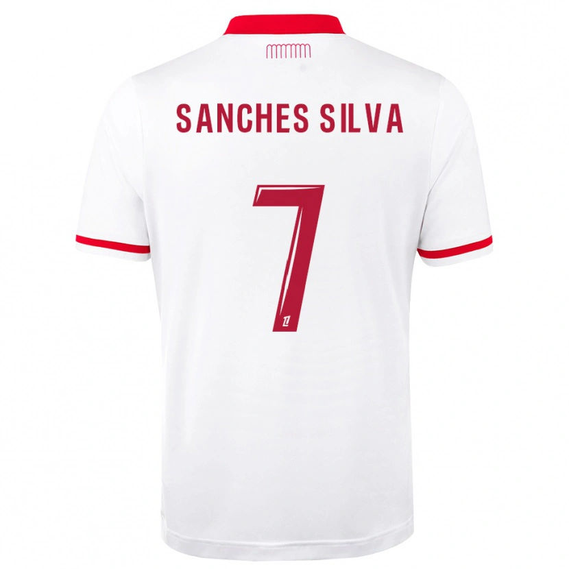 Danxen Kinder Jordy Sanches Silva #7 Rot Weiß Heimtrikot Trikot 2026/27 T-Shirt Schweiz