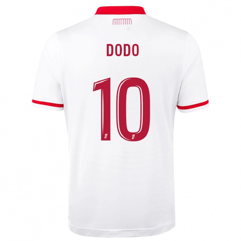 Danxen Kinder Yannick Dodo #10 Rot Weiß Heimtrikot Trikot 2026/27 T-Shirt Schweiz