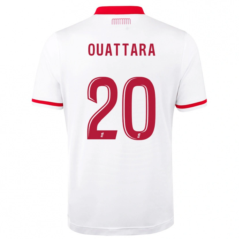 Danxen Kinder Kassoum Ouattara #20 Rot Weiß Heimtrikot Trikot 2026/27 T-Shirt Schweiz