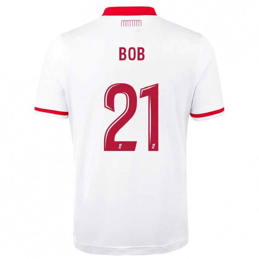 Danxen Kinder Mohamed Bob #21 Rot Weiß Heimtrikot Trikot 2026/27 T-Shirt Schweiz