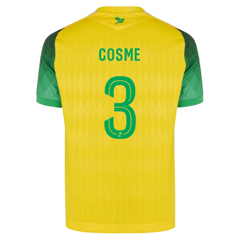 Danxen Kinder Caitlin Cosme #3 Gelb Grün Rot Heimtrikot Trikot 2026/27 T-Shirt Schweiz