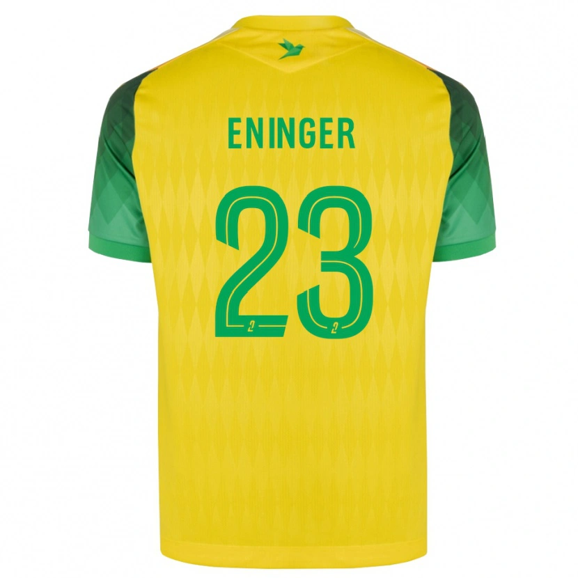 Danxen Kinder Thelma Eninger #23 Gelb Grün Rot Heimtrikot Trikot 2026/27 T-Shirt Schweiz