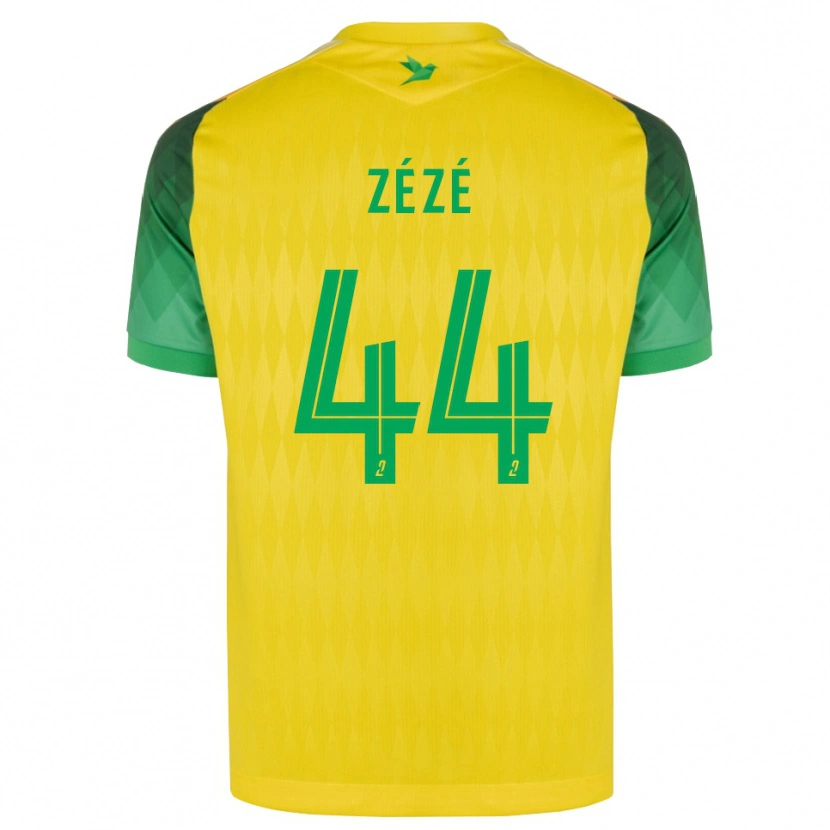 Danxen Kinder Nathan Zézé #44 Gelb Grün Rot Heimtrikot Trikot 2026/27 T-Shirt Schweiz