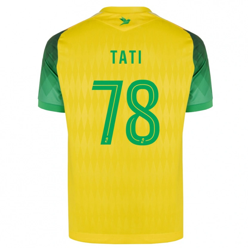 Danxen Kinder Tylel Tati #78 Gelb Grün Rot Heimtrikot Trikot 2026/27 T-Shirt Schweiz