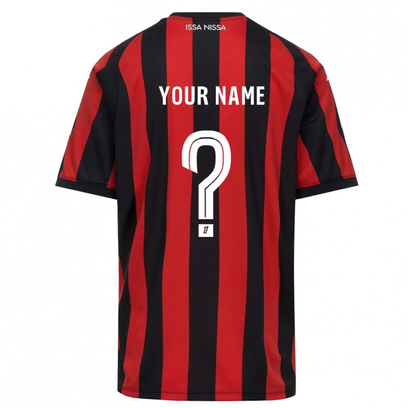 Danxen Kinder Ihren Namen #0 Rot Schwarz Weiß Heimtrikot Trikot 2026/27 T-Shirt Schweiz