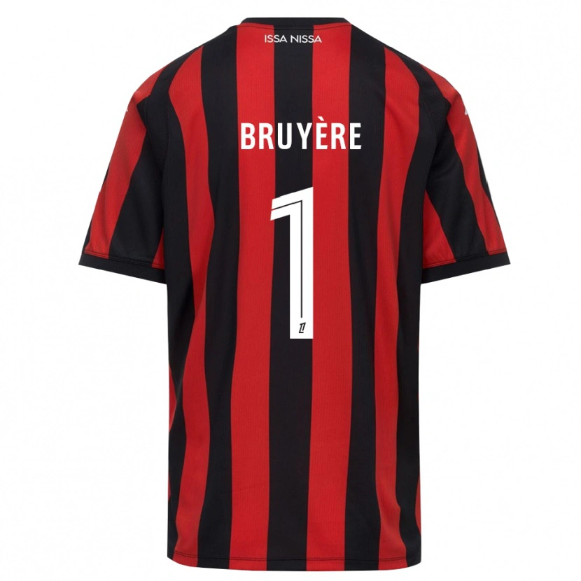 Danxen Kinder Théo Bruyère #1 Rot Schwarz Weiß Heimtrikot Trikot 2026/27 T-Shirt Schweiz