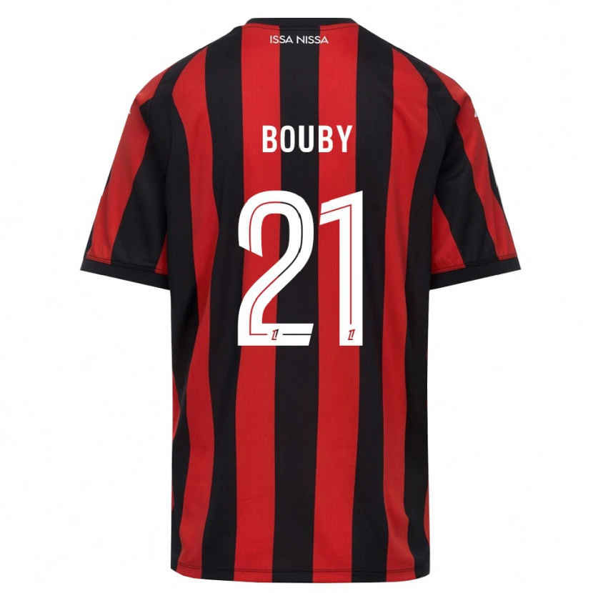 Danxen Kinder Coline Bouby #21 Rot Schwarz Weiß Heimtrikot Trikot 2026/27 T-Shirt Schweiz