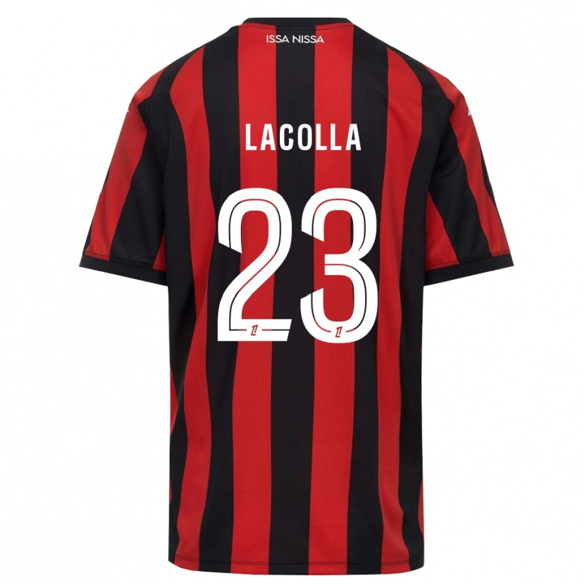 Danxen Kinder Mellie Lacolla #23 Rot Schwarz Weiß Heimtrikot Trikot 2026/27 T-Shirt Schweiz