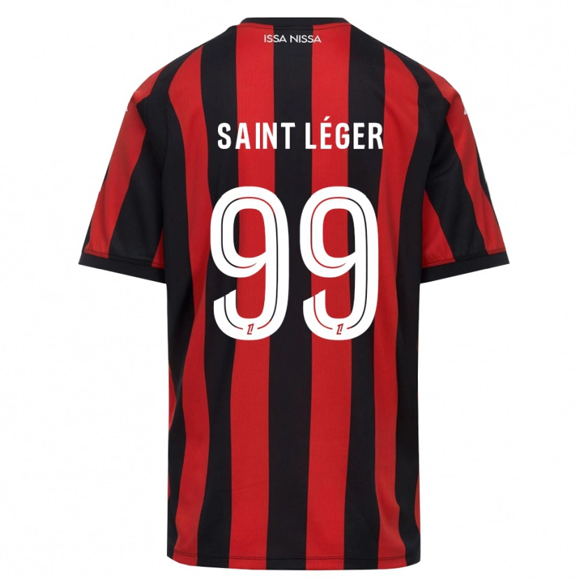 Danxen Kinder Maureen Saint Léger #99 Rot Schwarz Weiß Heimtrikot Trikot 2026/27 T-Shirt Schweiz