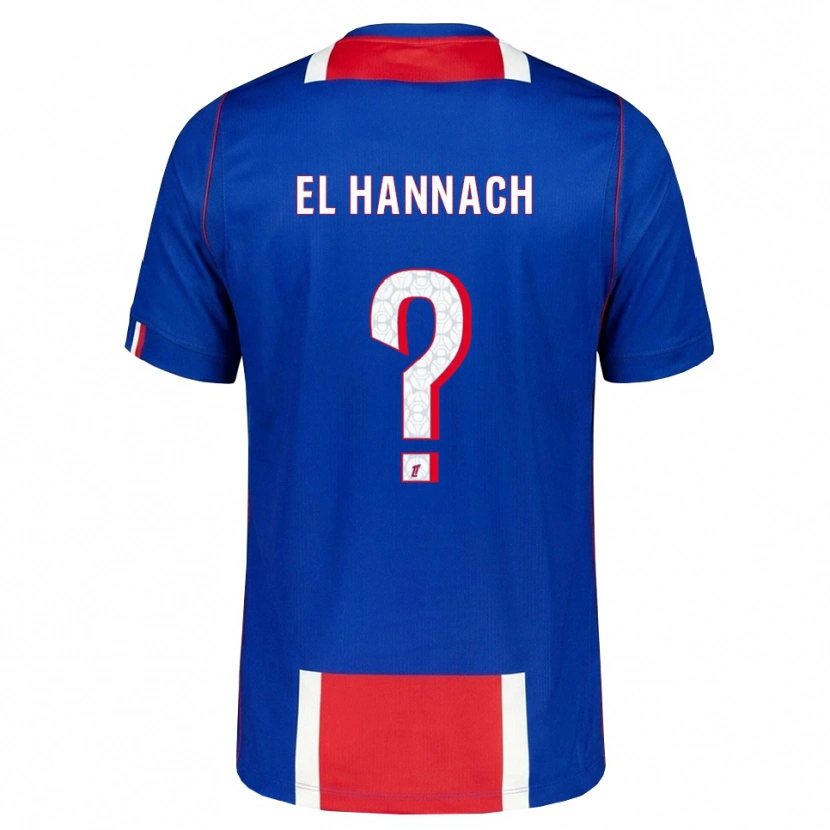 Danxen Kinder Younes El Hannach #0 Rot Weiß Blau Heimtrikot Trikot 2026/27 T-Shirt Schweiz