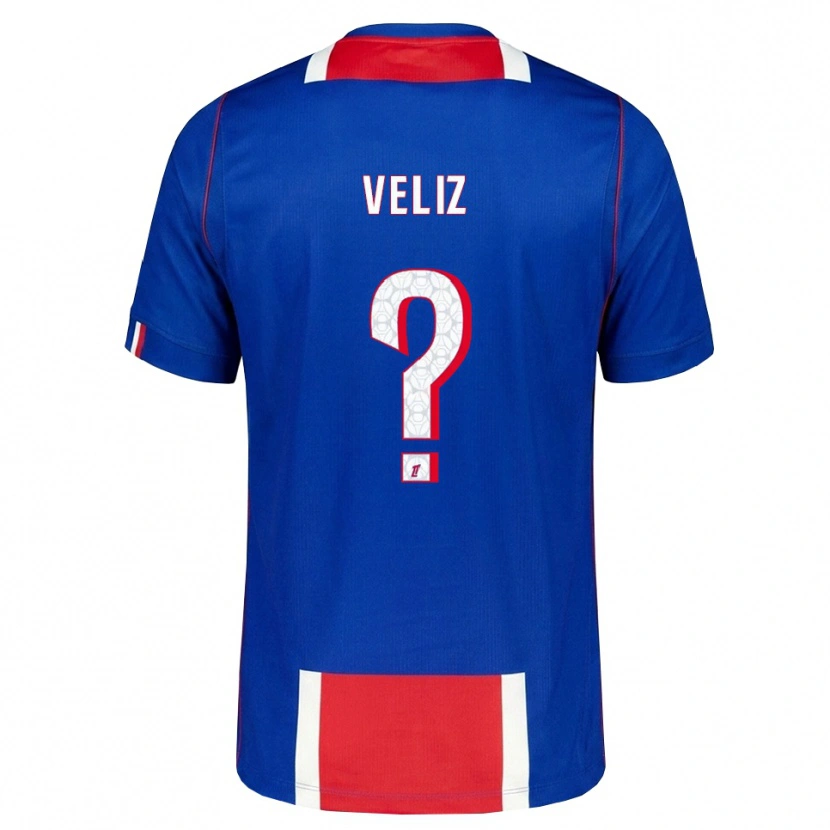 Danxen Kinder Nehemiah Fernandez Veliz #0 Rot Weiß Blau Heimtrikot Trikot 2026/27 T-Shirt Schweiz