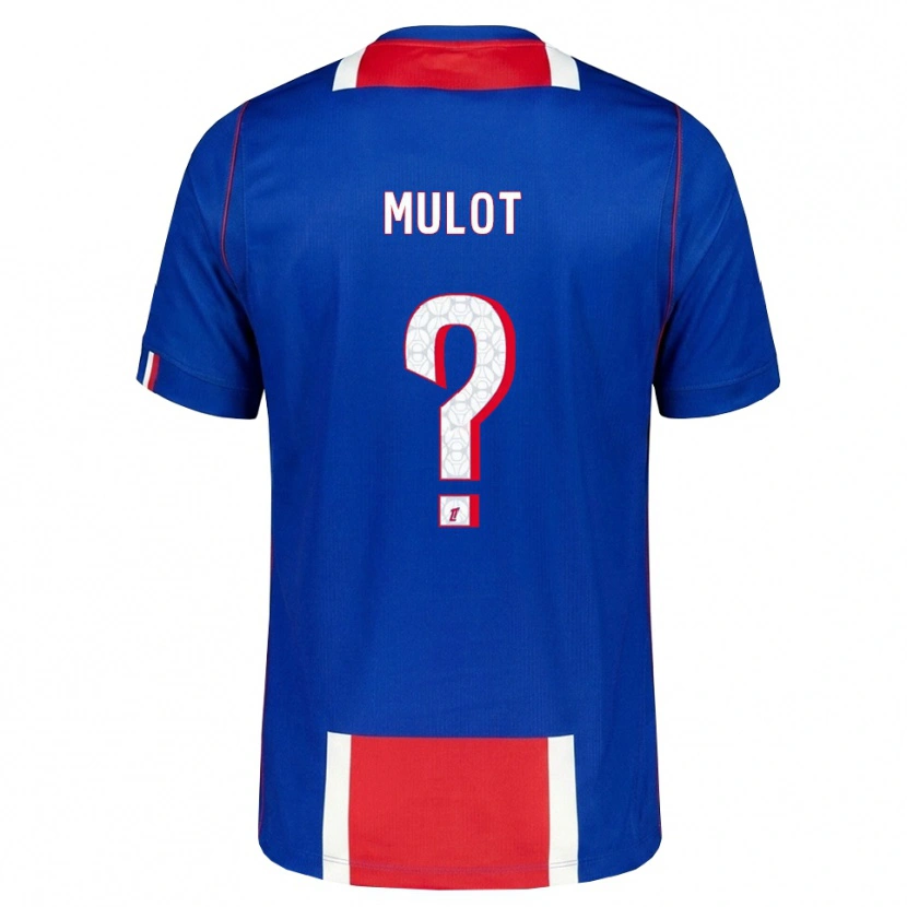 Danxen Kinder Marie Mulot #0 Rot Weiß Blau Heimtrikot Trikot 2026/27 T-Shirt Schweiz