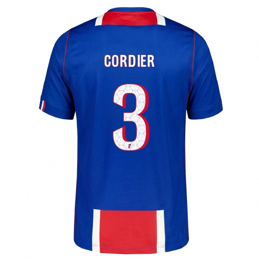 Danxen Kinder Thomas Cordier #3 Rot Weiß Blau Heimtrikot Trikot 2026/27 T-Shirt Schweiz