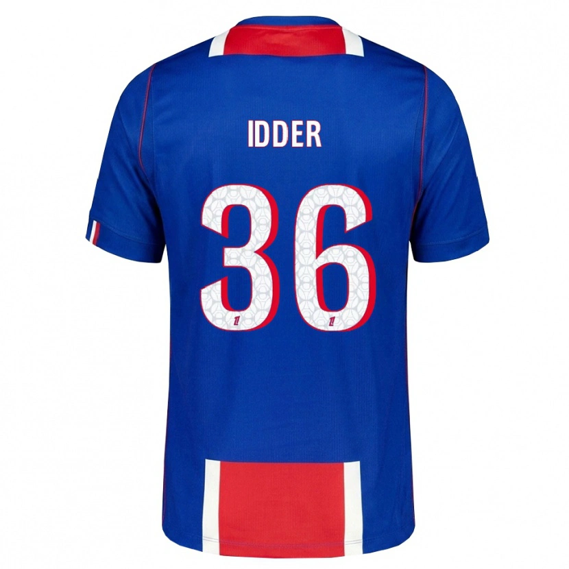 Danxen Kinder Younes Idder #36 Rot Weiß Blau Heimtrikot Trikot 2026/27 T-Shirt Schweiz