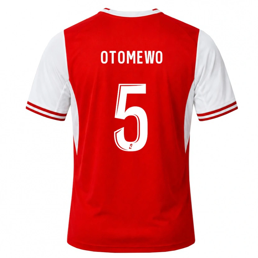Danxen Kinder John Otomewo #5 Rot Weiß Heimtrikot Trikot 2026/27 T-Shirt Schweiz