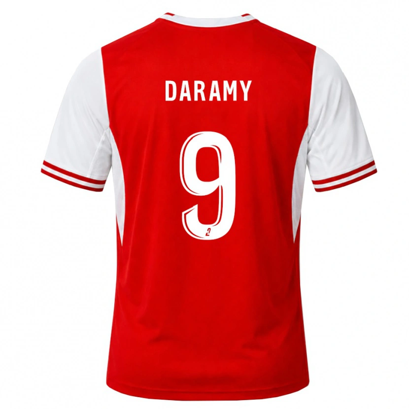 Danxen Kinder Mohamed Daramy #9 Rot Weiß Heimtrikot Trikot 2026/27 T-Shirt Schweiz